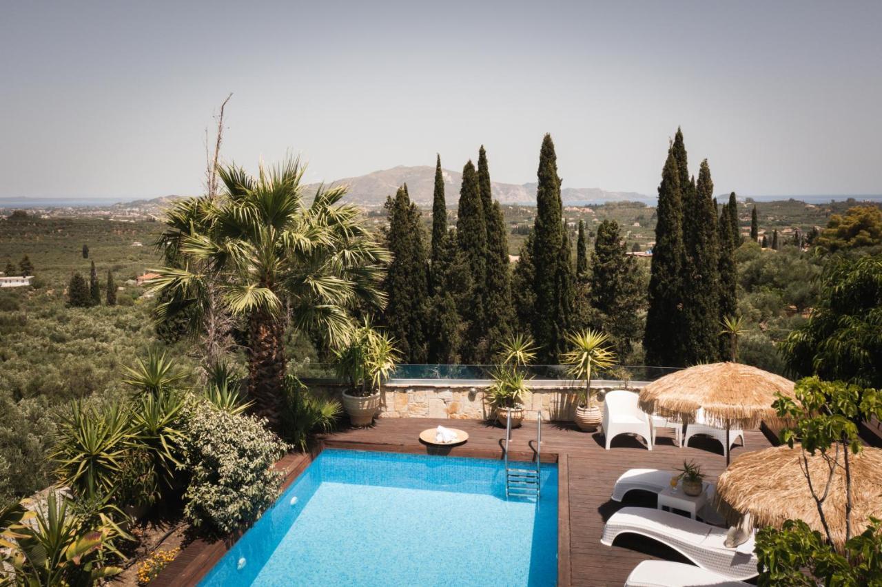 Ark Luxury & Private Villa Mouzákion Exterior foto
