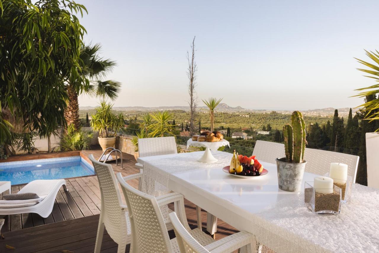 Ark Luxury & Private Villa Mouzákion Exterior foto