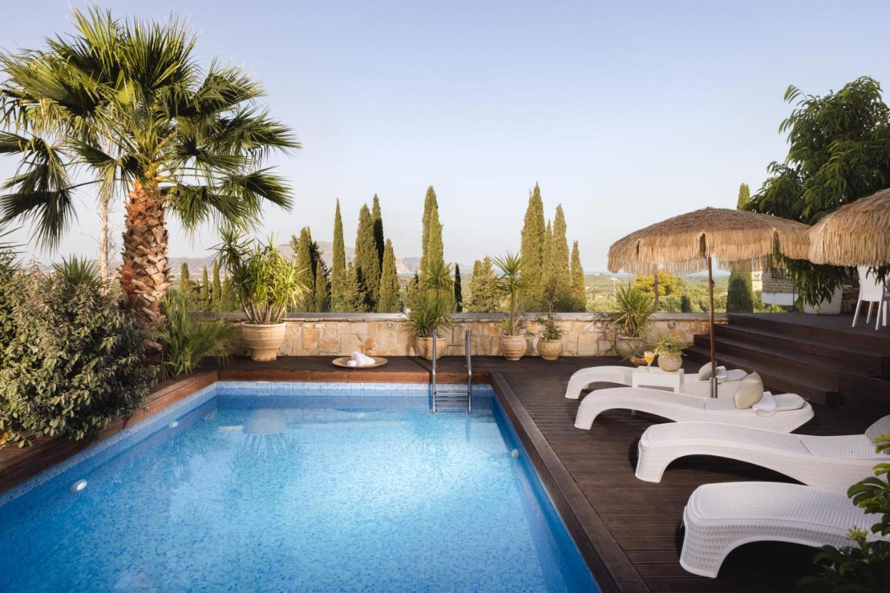 Ark Luxury & Private Villa Mouzákion Exterior foto