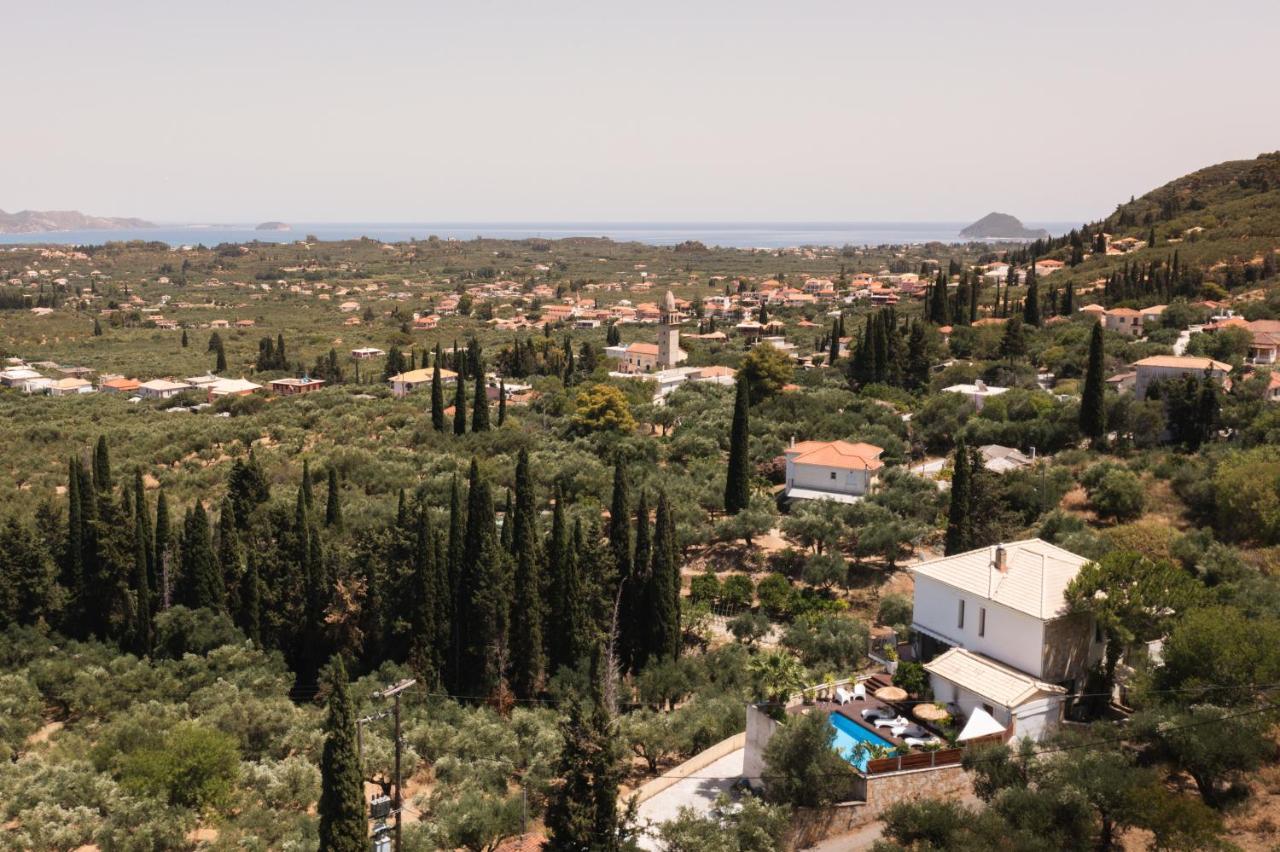 Ark Luxury & Private Villa Mouzákion Exterior foto